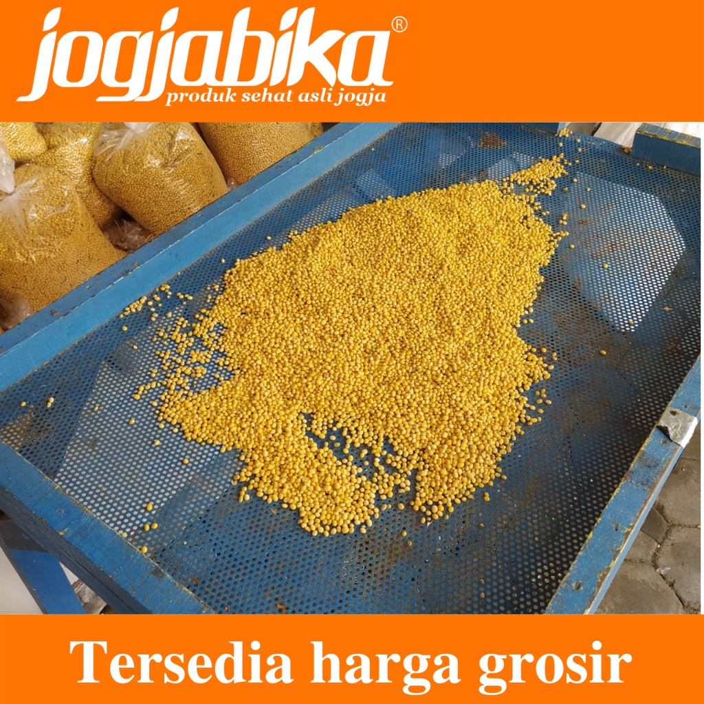 

Kacang Kedelai Lokal Mentah Non GMO Bahan Bubuk Susu Tahu Tempe Aman 1 Kg