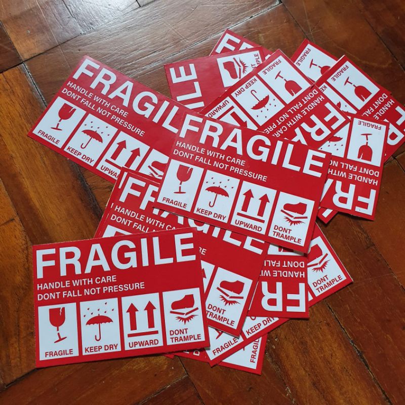 

sticker fragile 7x10cm