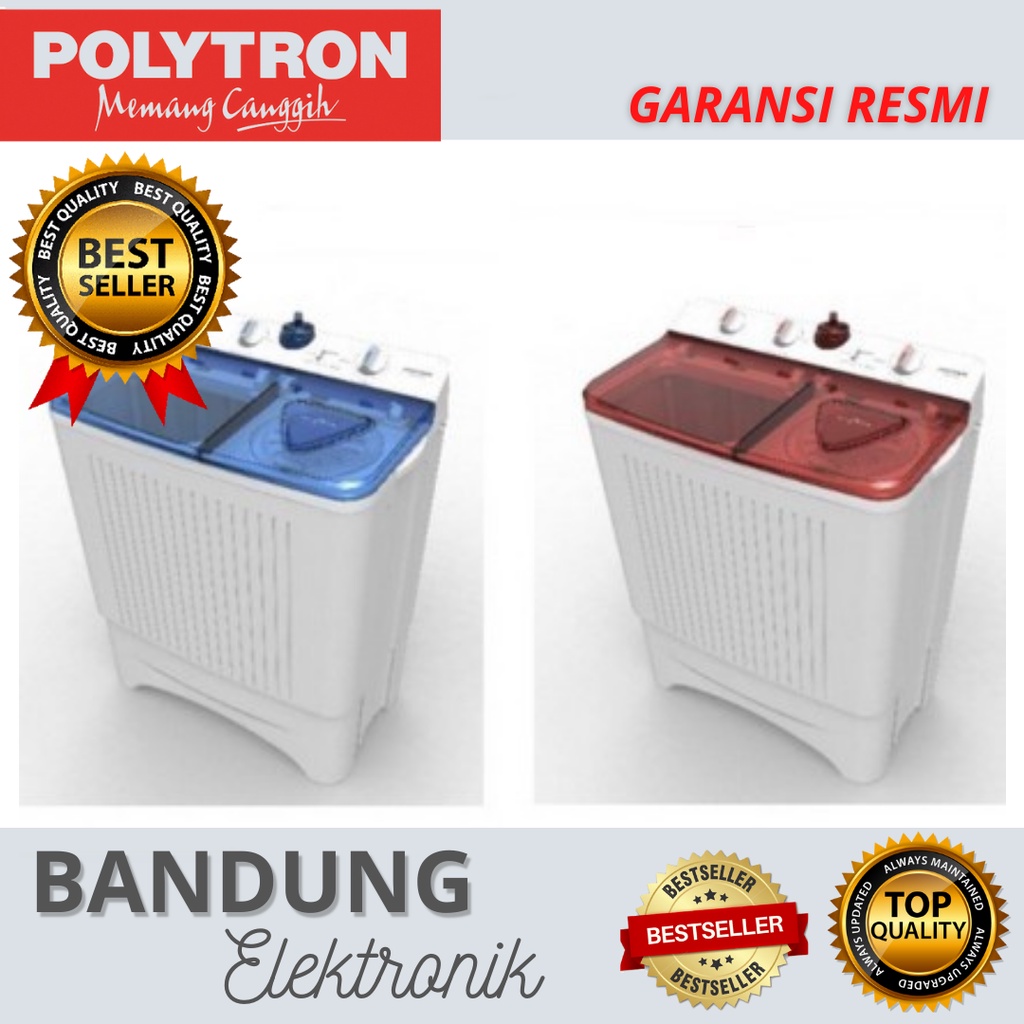 MESIN CUCI POLYTRON PWM 951 9.5 KG 2 TABUNG PWM 951 9.5 KG