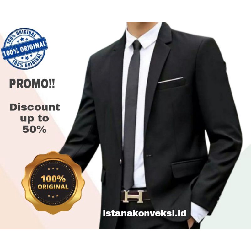 jas pria murah jas hitam blazer pria jas keren jas murah blazer berkualitas