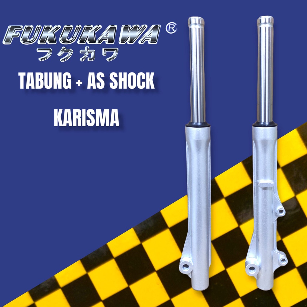 SHOCK AS SOK DEPAN SET TABUNG ASSY SUPRA X 125 KARISMA KPH FUKUKAWA