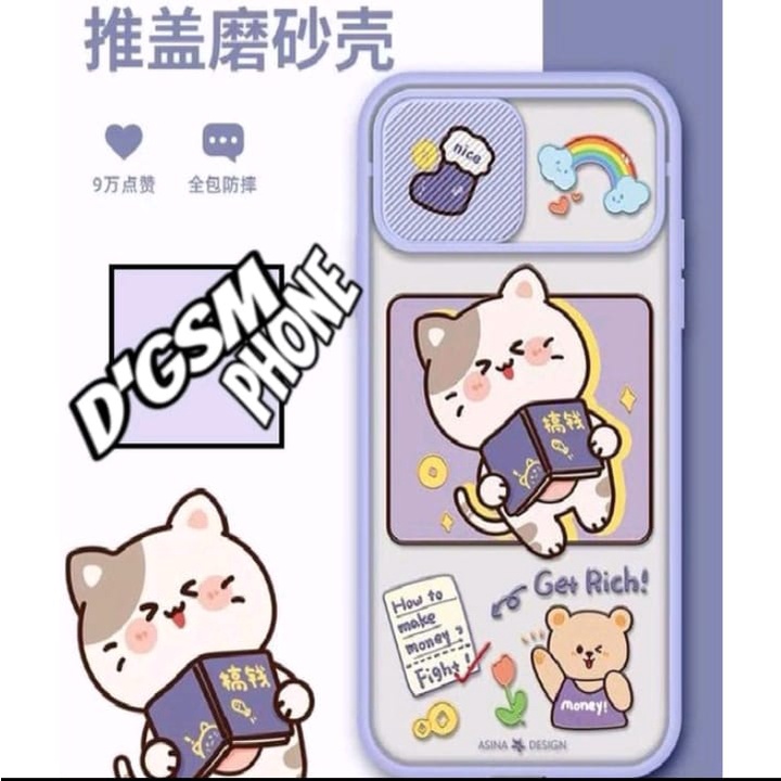 CASE CASING HANDPHONE SOFT SLIDE KARAKTER SAMSUNG A01 CORE / A01 / M01 / A02 / M02 / A02s / A03s /A1