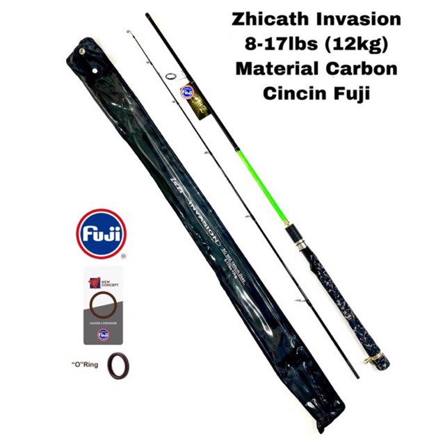 JORAN CARBON ZHICATH INVASION FUJI 8-17LBS