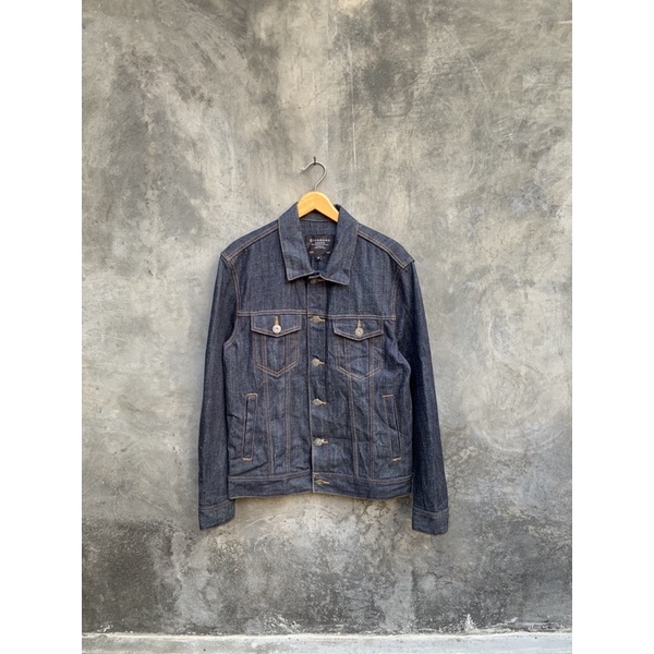 jaket jeans giordano original import