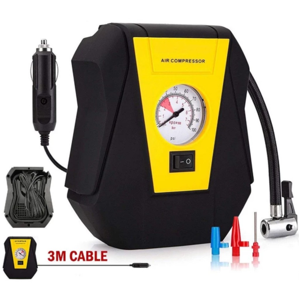 Pompa Angin Ban Mobil Motor Air Compressor 12V