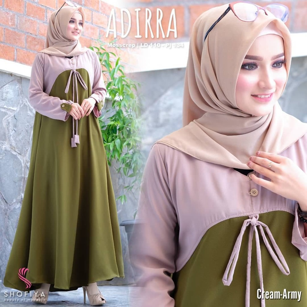 Ns FC Najibah Gamis Syar'i asdf Putih Benhur Abu Toska Navy Maroon Hujan