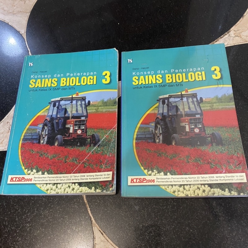 SAINS BIOLOGI Kelas 9 IX SMP 3, Tiga Serangkai, KTSP 2006