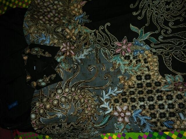 Batik Hem Tulis No 1 / Bahan Primis / Full Suring Halus