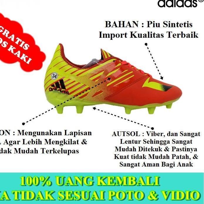[_045] Sepatu Bola ADIDAS MESSI JUNIOR JR Sepatu Sepakbola Olahraga - Soccer Shoes Football ADIDAS M