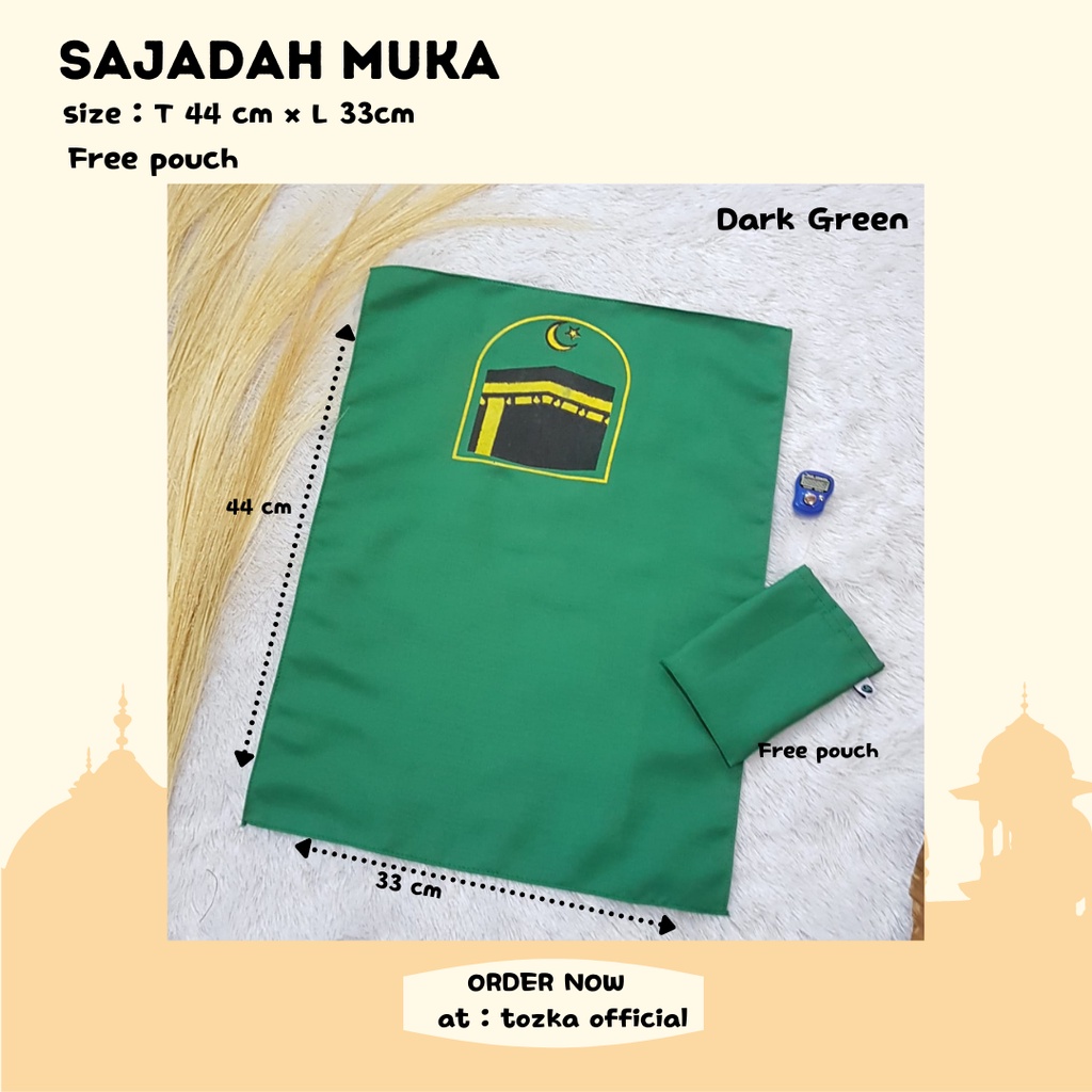 [Tozka] Sajadah muka I Sajadah sujud I Sajadah mini