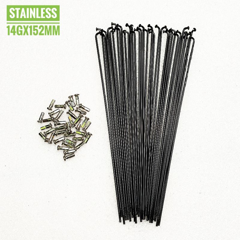 ruji 152mm - ruji 152 mm jari-jari 152mm spoke 152mm ruji velg 16  ruji velg 18  ruji velg 16 plush