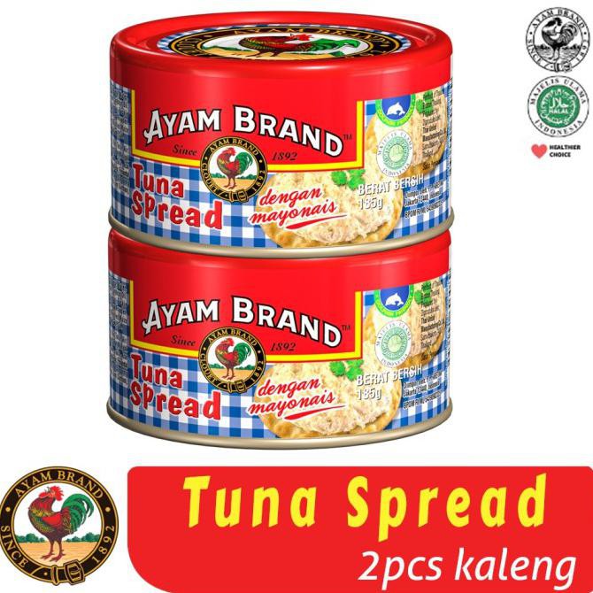 

Hot Item Ikan Tuna Kaleng Spread Ayam Brand 160Gr Isi 2 Pcs