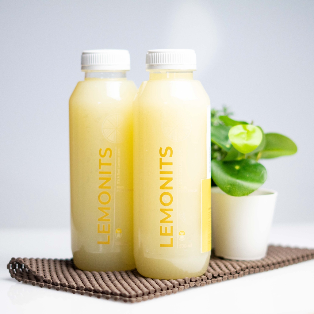 Juice Sari Lemon Asli Lemonits 500 ml Original Diet/Detox