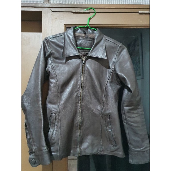 Jaket Kulit Domba Wanita