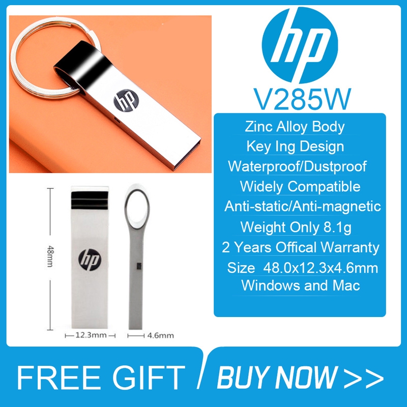 Bestseller HP 128GB 256GB 512GB 1TB Flash Drive High Speed Metal Waterproof U Disk Flash Drive Pendrive