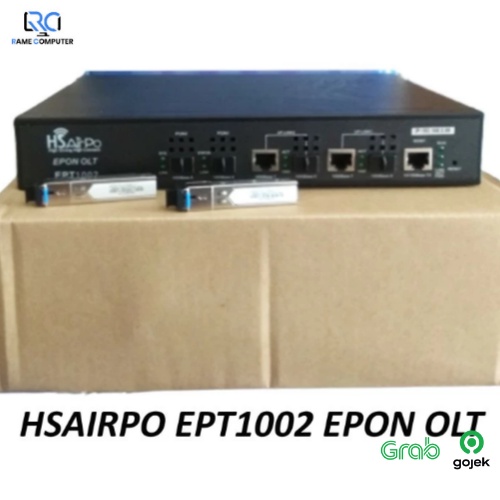 HSAirpo EPON OLT HS EPT1002 2PON 2SFP PON ports with 2 PX20xxx SFP