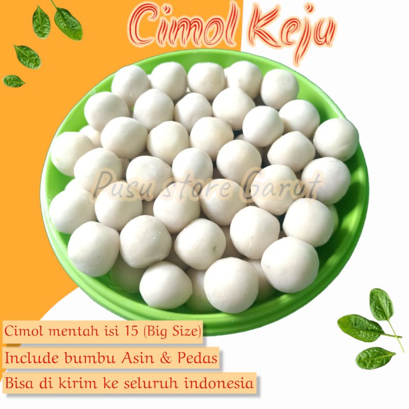 

Cimol isi KEJU from Garut Super Mantap