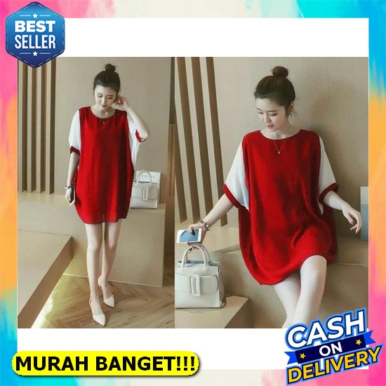 Dress Brukat Corneli Gliter Dress Megan Dress Korea Brokat Natal Gereja Dress Wanita Lengan Panjang 