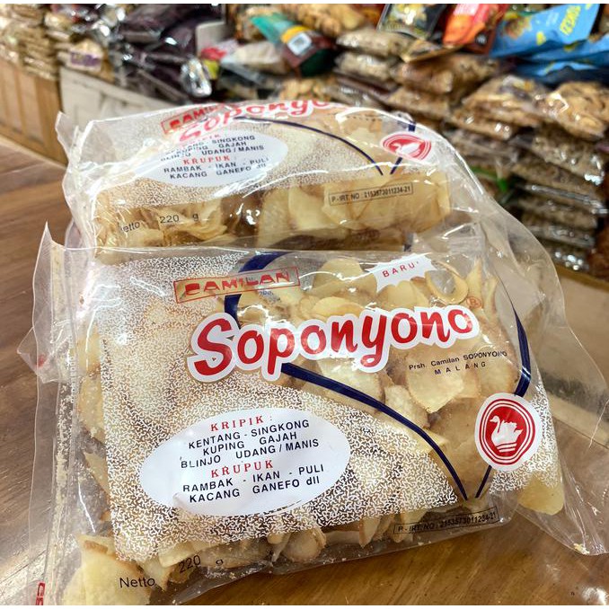 

Keripik Singkong Soponyono Malang