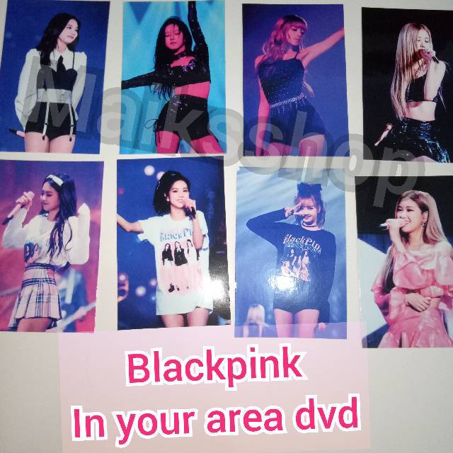 Blackpink In Your Area in Seoul Photocard Kpop