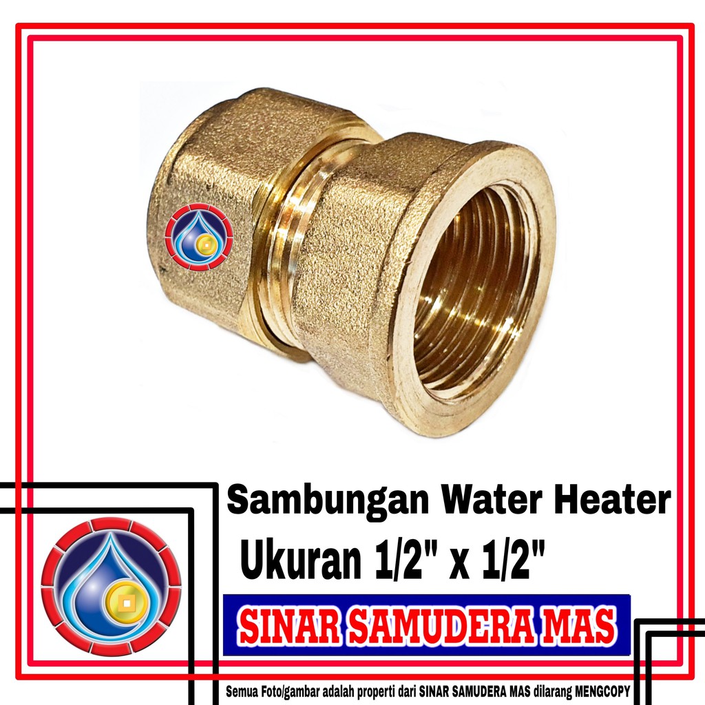 SOCK  DRAT DALAM 1/2"  AIR PANAS - NEPEL SAMBUNGAN AIR PANAS - NEPEL SAMBUNGAN WATER HEATER