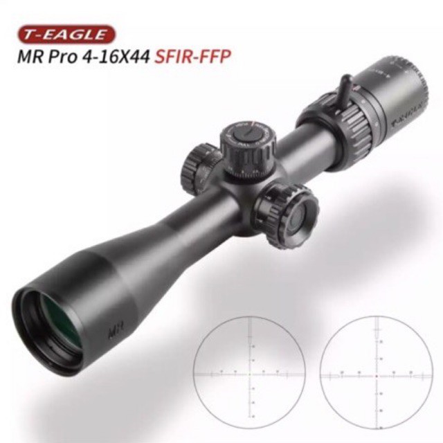 Telescope T-eagle MR Pro 4-16X44 FFP IR Reticle glass - Telescope