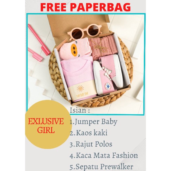 FREE PAPERBAG HAMPERS BAYI BABYSAM BAJU BAYI || HAMPERS ROK TUTU BAYI || PARCEL BAYI || BABYSAM BABY GIFT || KADO KELAHIRAN BAYI || HAMPERS BAYI LAKI-LAKI DAN PEREMPUAN-5