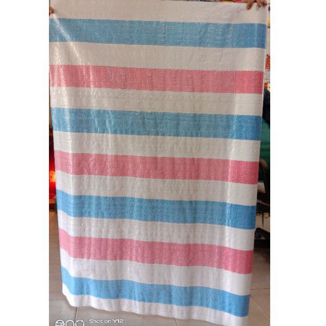 plastik terpal pelangi meteran per meter