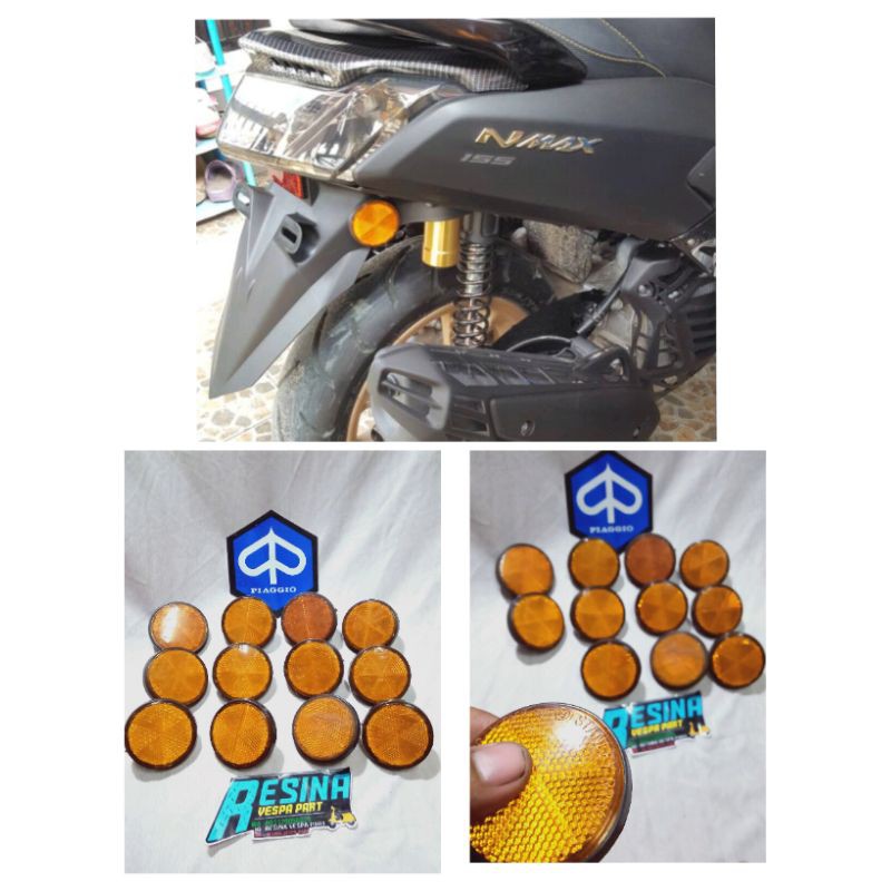 mata kucing cat eye variasi NMAX AEROX KYMCO vario beat pcx kualitas bagus set breket