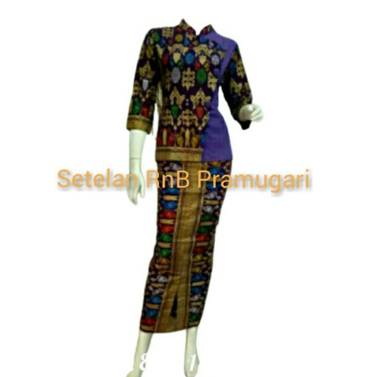 Setelan RnB Pramugari Katun Prodo