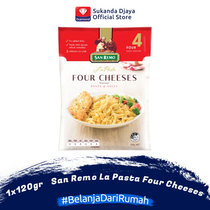 

ds201vvs San Remo La Pasta Four Cheeses 120 G Ffa2D01A1
