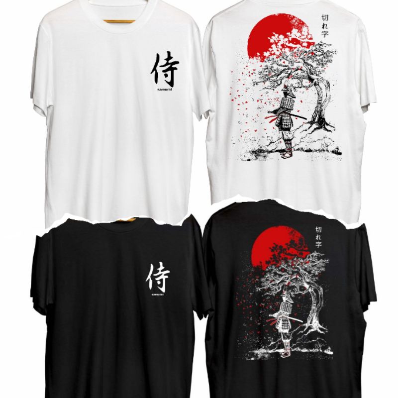 NEW** KAOS PRIA /KAOS SAMURAI/KAUS DISTRO/BAJU SAMURAI JEPANG/KAOS JEPANG/KAOS ORIGINAL PREMIUM