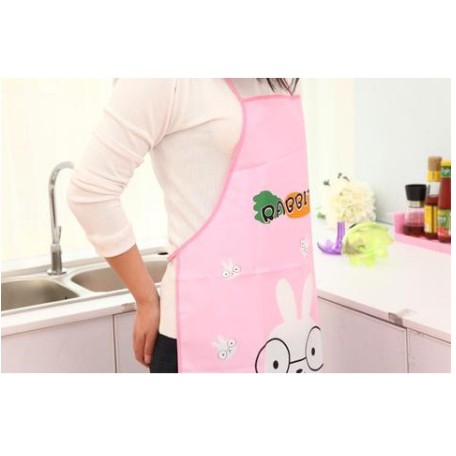 Celemek Apron Masak Anti Air / Apron Waterproof Karakter Hewan Lucu A36