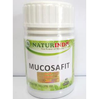 New Mucosafit - Spesial Lambung - Naturindo Mucosafit 40 Kapsul Free Ongkir