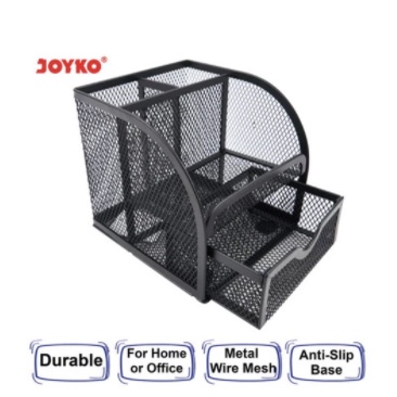 

Desk Set / Pen Holder / Tempat Alat Tulis Jaring Jala Joyko DS-18