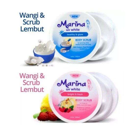 Marina UV White Beauty Scrub 200 ml