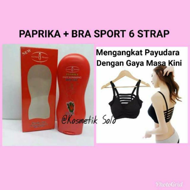 paket pelangsing krim paprika bra sport