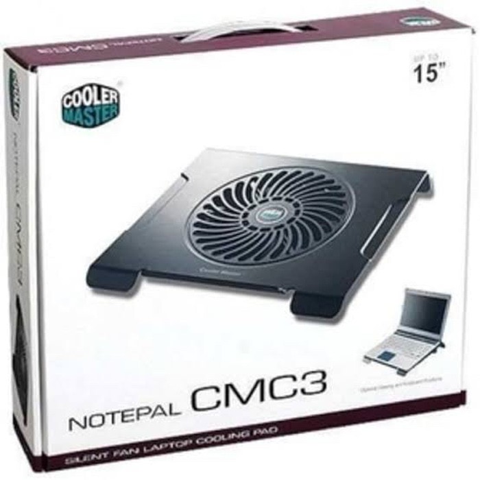 Cooling Pad Cooler Master Notepal CMC3 - Notebook Cooler Fan - Laptop Cooling pad