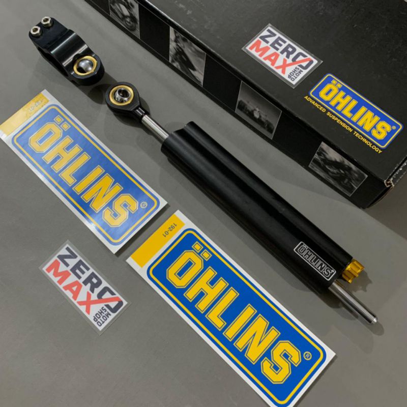 Steering Damper Stabilizer Stang OHLINS ORIGINAL SD007 SD 007 Black 63mm