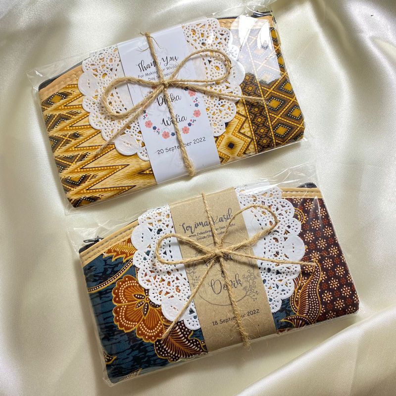 SOUVENIR PERNIKAHAN DOMPET BATIK MURAH KHAS JOGJA