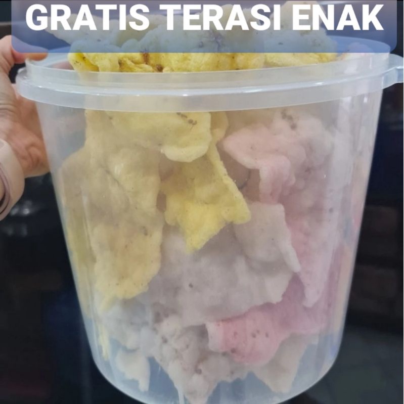 

KERUPUK MLARAT KRUPUK PASIR GRATIS TERASI KHAS CIREBON ENAK