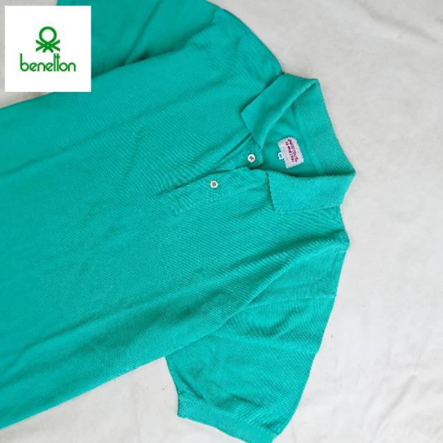 Benetton poloshirt bekas original second