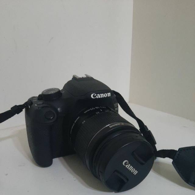 kamera canon 1200d bekas, mulus seperti baru