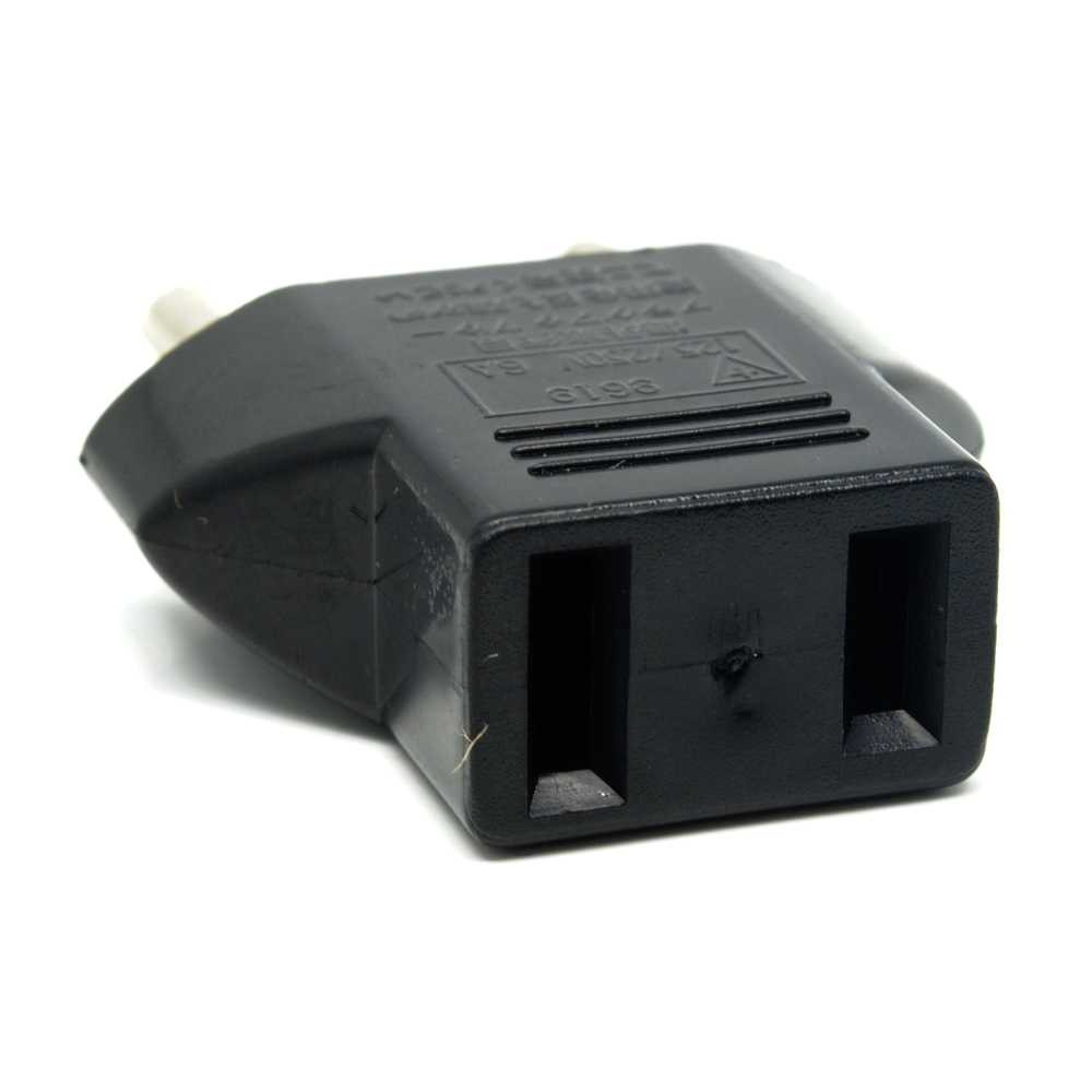 Steker Plug Adapter EU ke US Murah