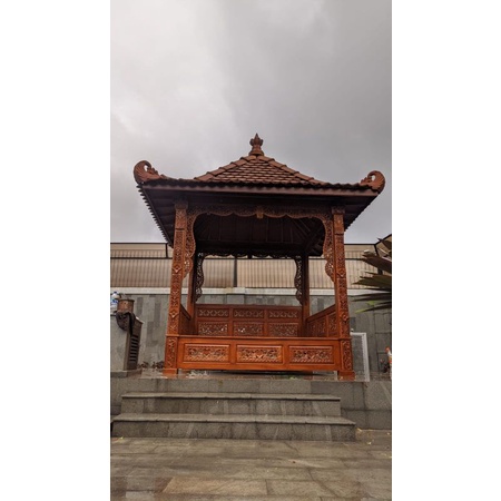 Gazebo Ukir Mewah Karya Jepara 2022