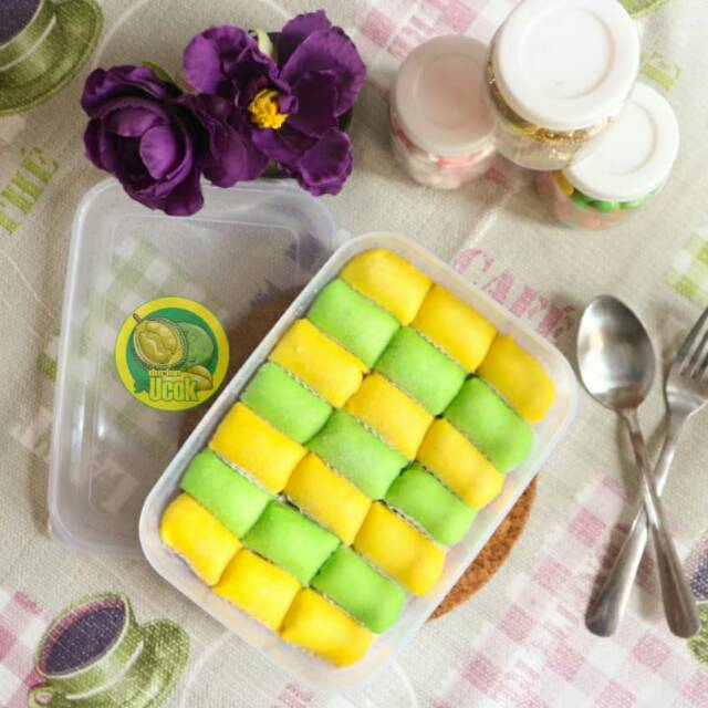 

Pancake durian cream isi 21 pcs