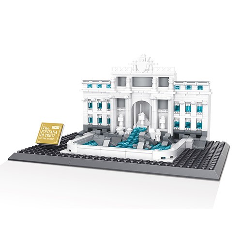 FONTANA DI TREVI ROME 667PCS MAINAN ANAK NO LEPIN BRICKS BRICK MAINAN ANAK EDUKASI BLOCK