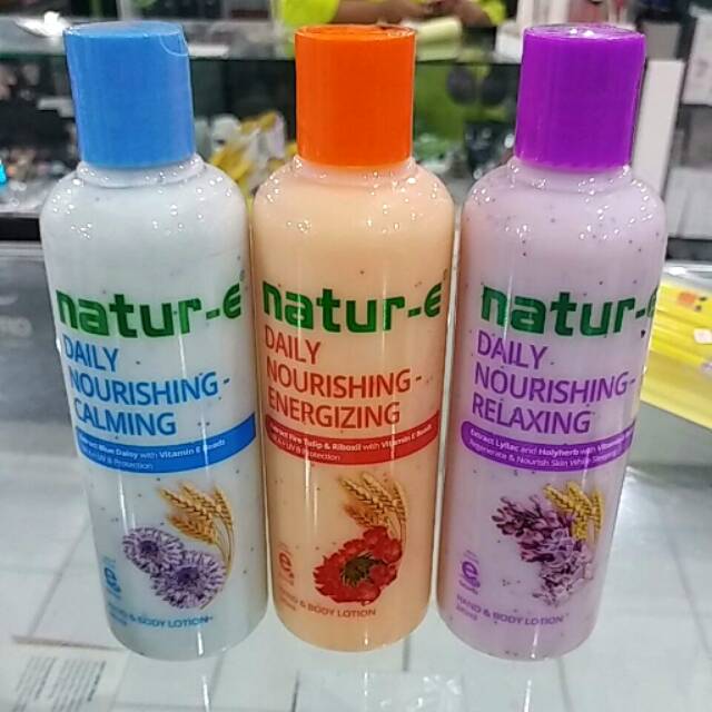 Natur E Daily Nourishing HAND BODY LOTION 245ml Shopee 