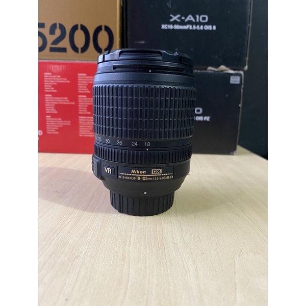 Lensa Nikkor 18-105mm VR - lensa nikon panjang - lensa zoom nikon - lensa telle - lensa wide