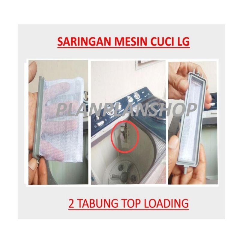 Saringan kotoran air mesincuci LG type WP1460R